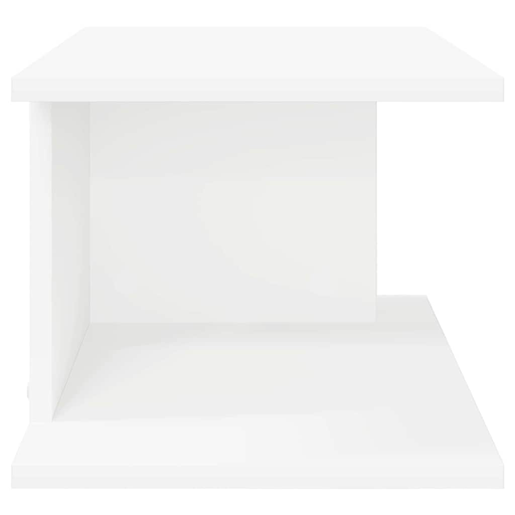 vidaXL Bedside Table White 40 x 30 x 25 cm Engineered Wood