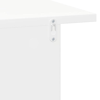 vidaXL Bedside Table 2 pcs White 40 x 30 x 25 cm Engineered Wood
