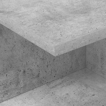 vidaXL Bedside Table Concrete Grey 40 x 30 x 25 cm Engineered Wood