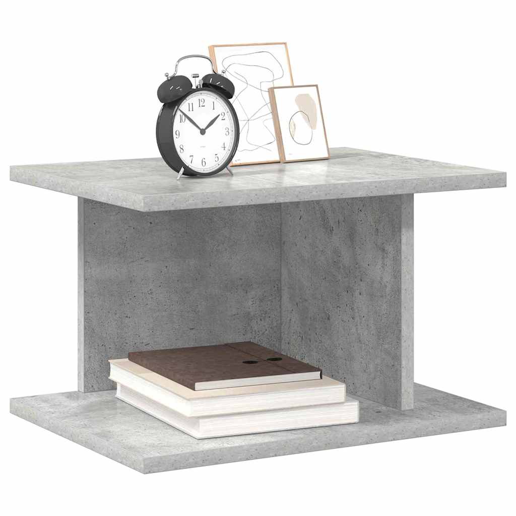 vidaXL Bedside Table Concrete Grey 40 x 30 x 25 cm Engineered Wood