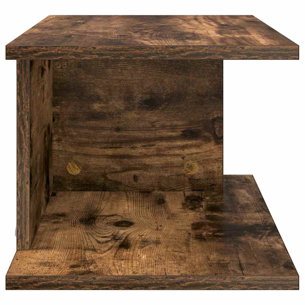 vidaXL Bedside Table 2 pcs Smoked Oak 40 x 30 x 25 cm Engineered Wood