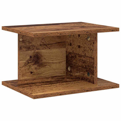 vidaXL Bedside Table 2 pcs Old Wood 40 x 30 x 25 cm Engineered Wood