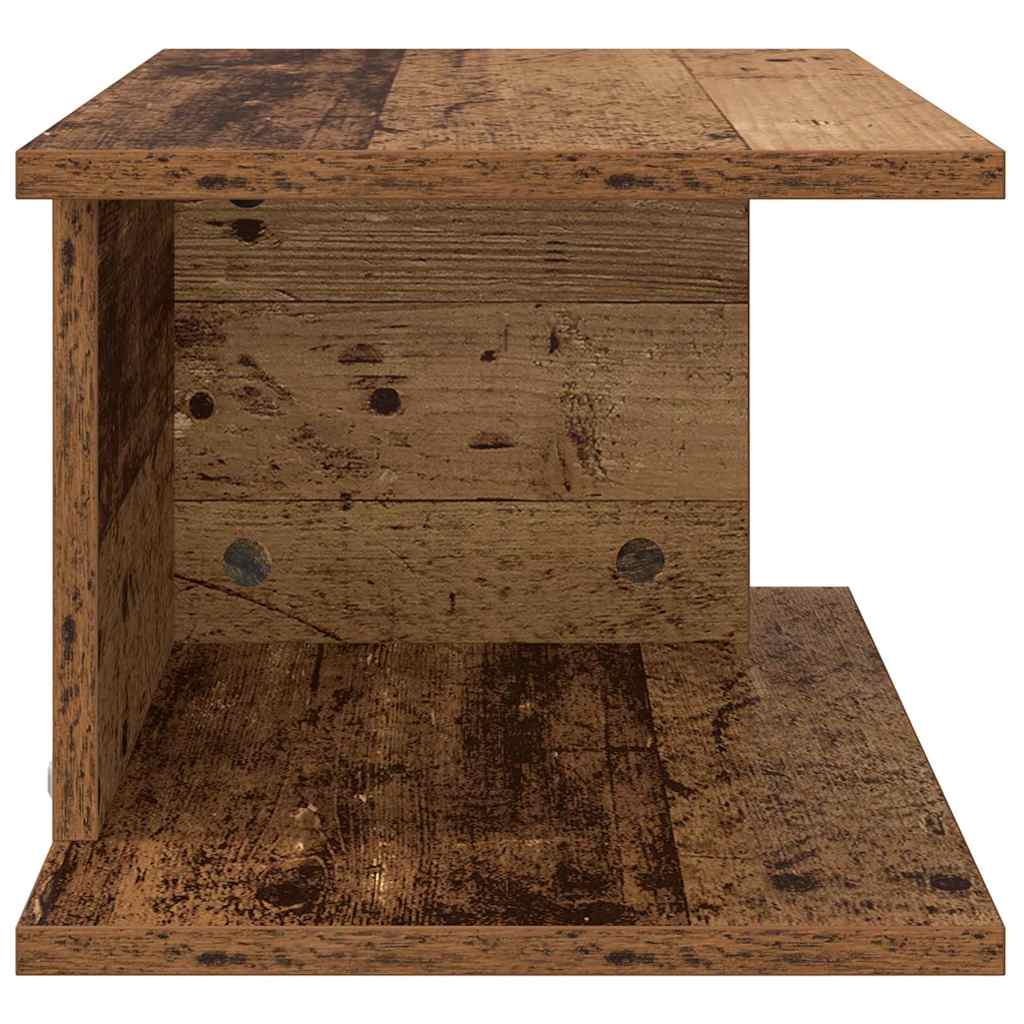 vidaXL Bedside Table 2 pcs Old Wood 40 x 30 x 25 cm Engineered Wood