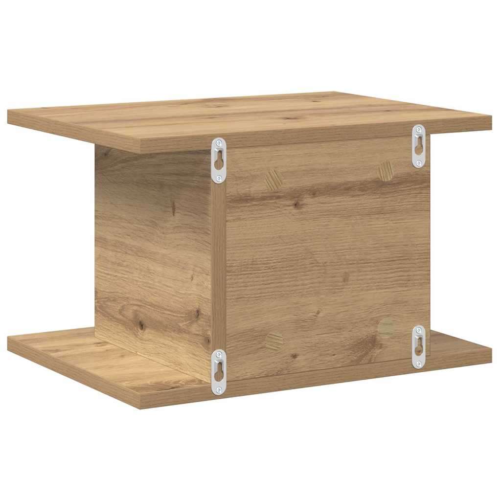 vidaXL Bedside Table Artisan Oak 40 x 30 x 25 cm Engineered Wood