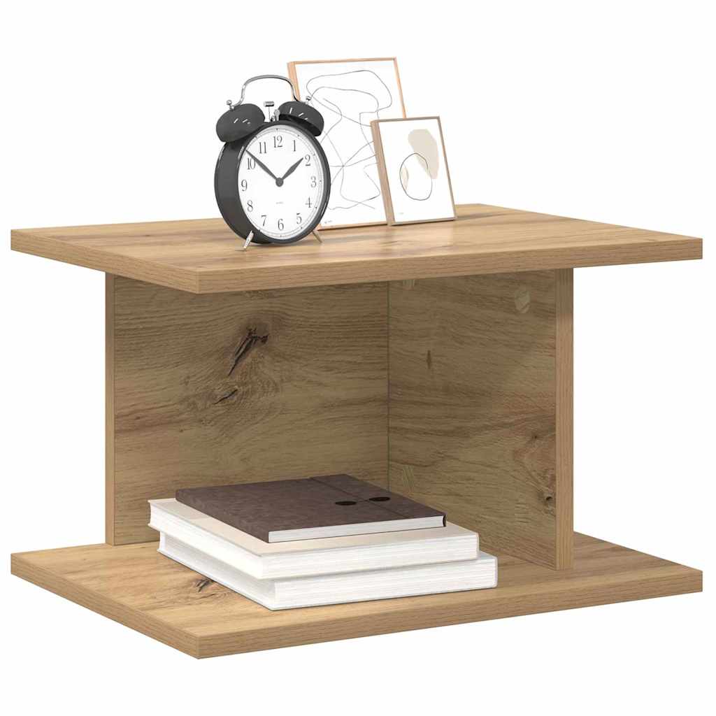 vidaXL Bedside Table 2 pcs Artisan Oak 40 x 30 x 25 cm Engineered Wood