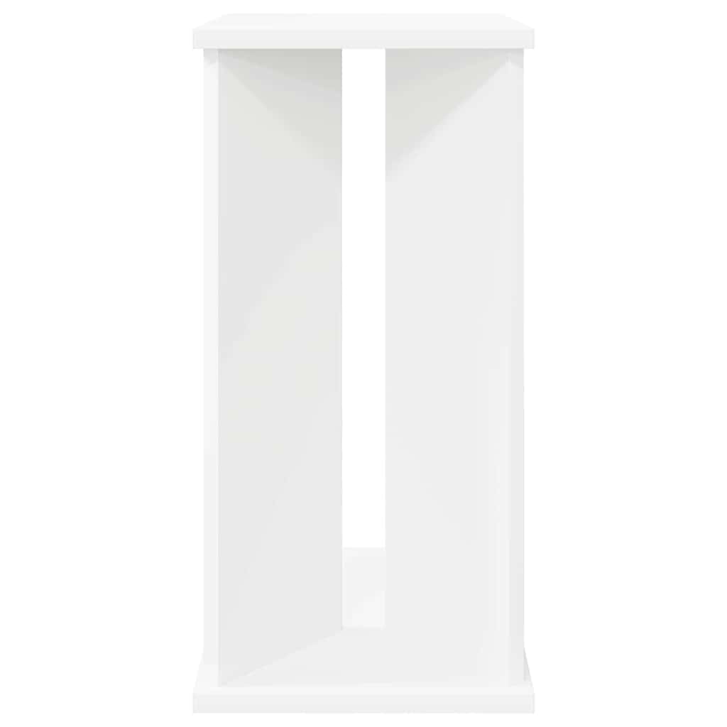 vidaXL End Table White 35 x 25 x 50 cm Engineered Wood