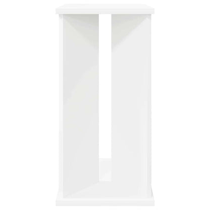 vidaXL End Table White 35 x 25 x 50 cm Engineered Wood