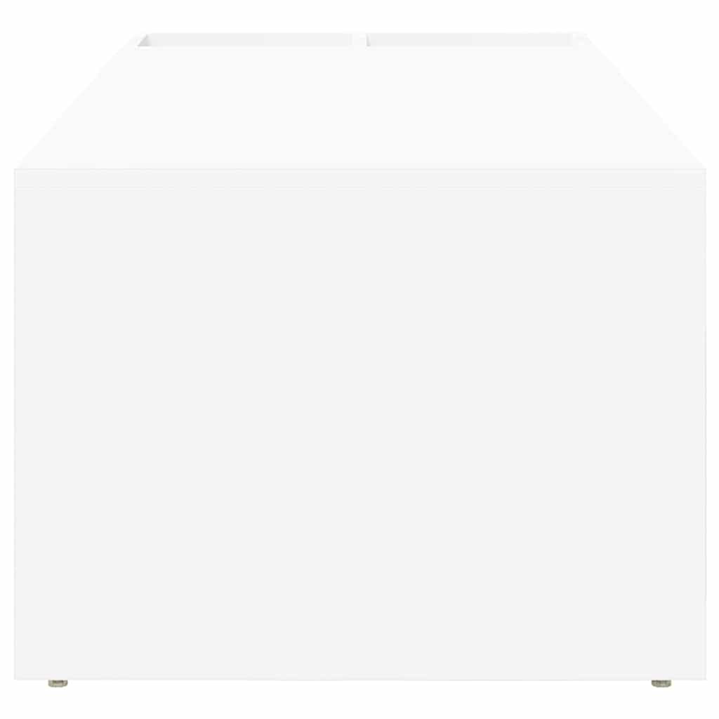 vidaXL Coffee Table White 101.5 x 50 x 37 cm Engineered Wood