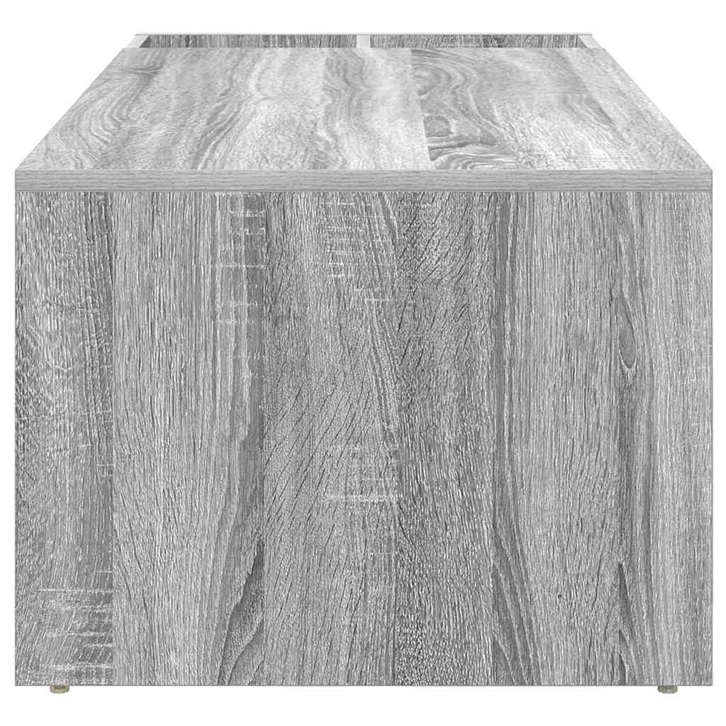 vidaXL Coffee Table Grey Sonoma 101.5 x 50 x 37 cm Engineered Wood