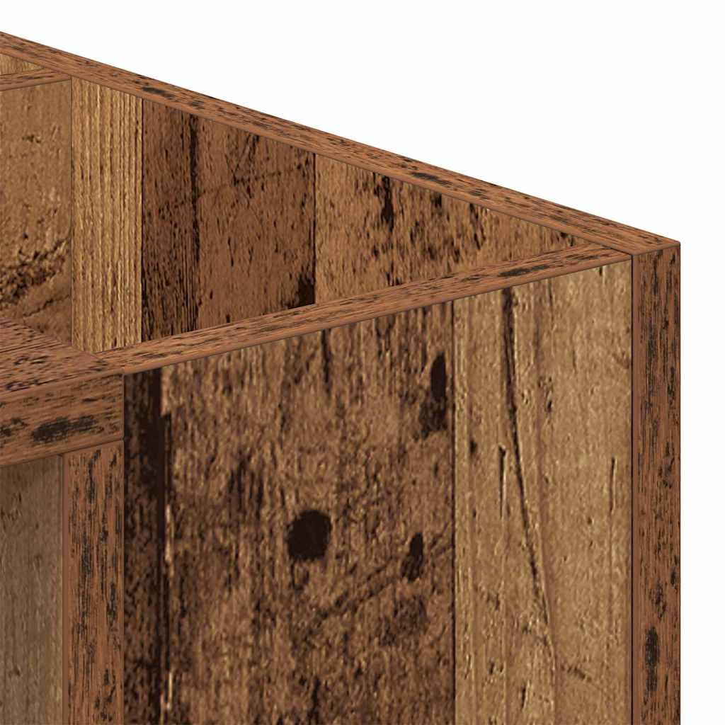 vidaXL Coffee Table Old Wood 101.5 x 50 x 37 cm Engineered Wood
