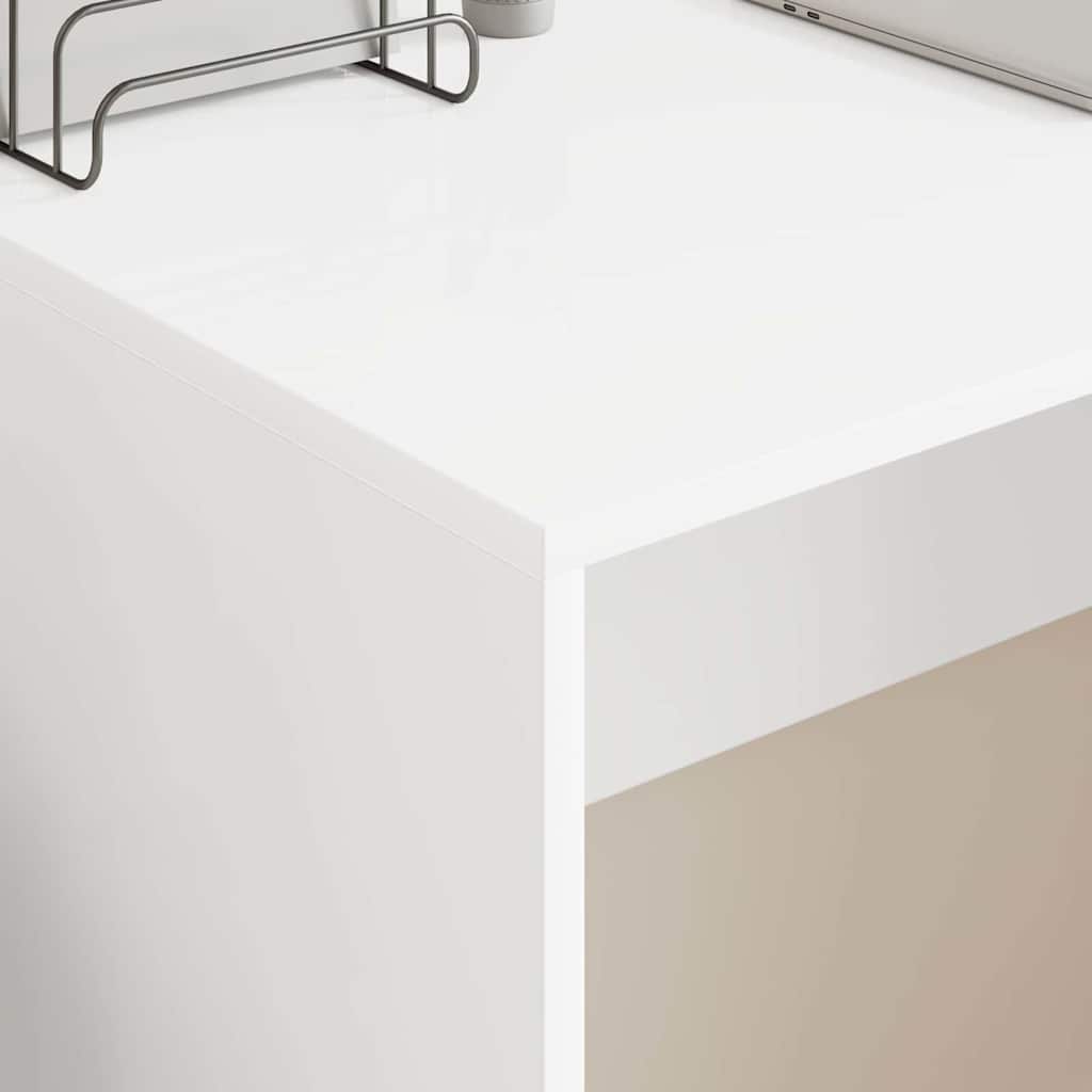 vidaXL Desk White 109 x 50 x 78 cm Engineered Wood