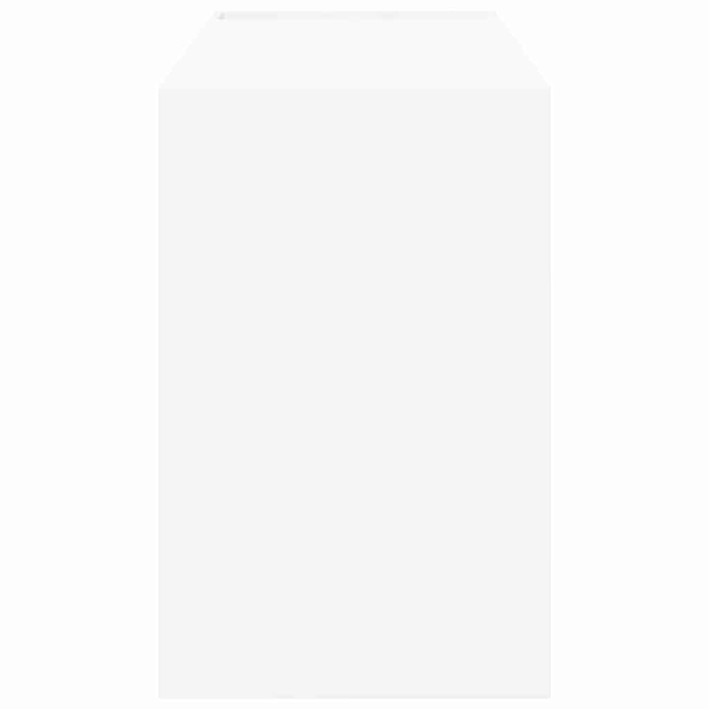 vidaXL Desk White 109 x 50 x 78 cm Engineered Wood
