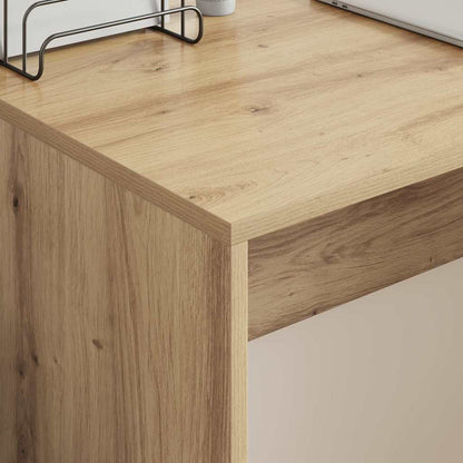 vidaXL Desk Artisan Oak Engineered Wood 109 x 50 x 78 cm
