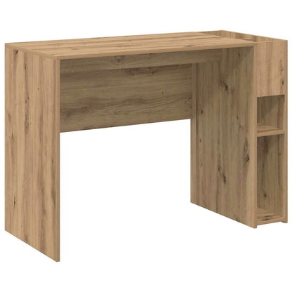 vidaXL Desk Artisan Oak Engineered Wood 109 x 50 x 78 cm