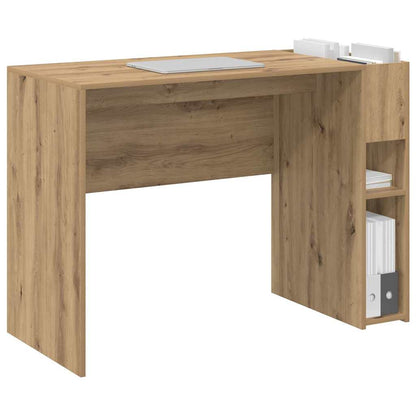 vidaXL Desk Artisan Oak Engineered Wood 109 x 50 x 78 cm