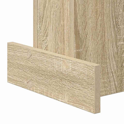 vidaXL End Table Sonoma Oak 35.5 x 35 x 40 cm Engineered Wood