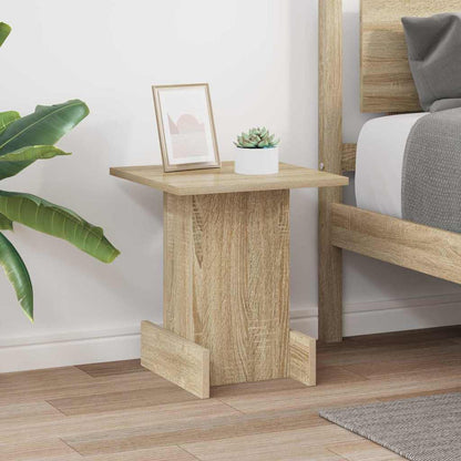 vidaXL End Table Sonoma Oak 35.5 x 35 x 40 cm Engineered Wood