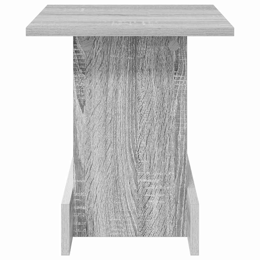 vidaXL End Table Grey Sonoma 35.5 x 35 x 40 cm Engineered Wood