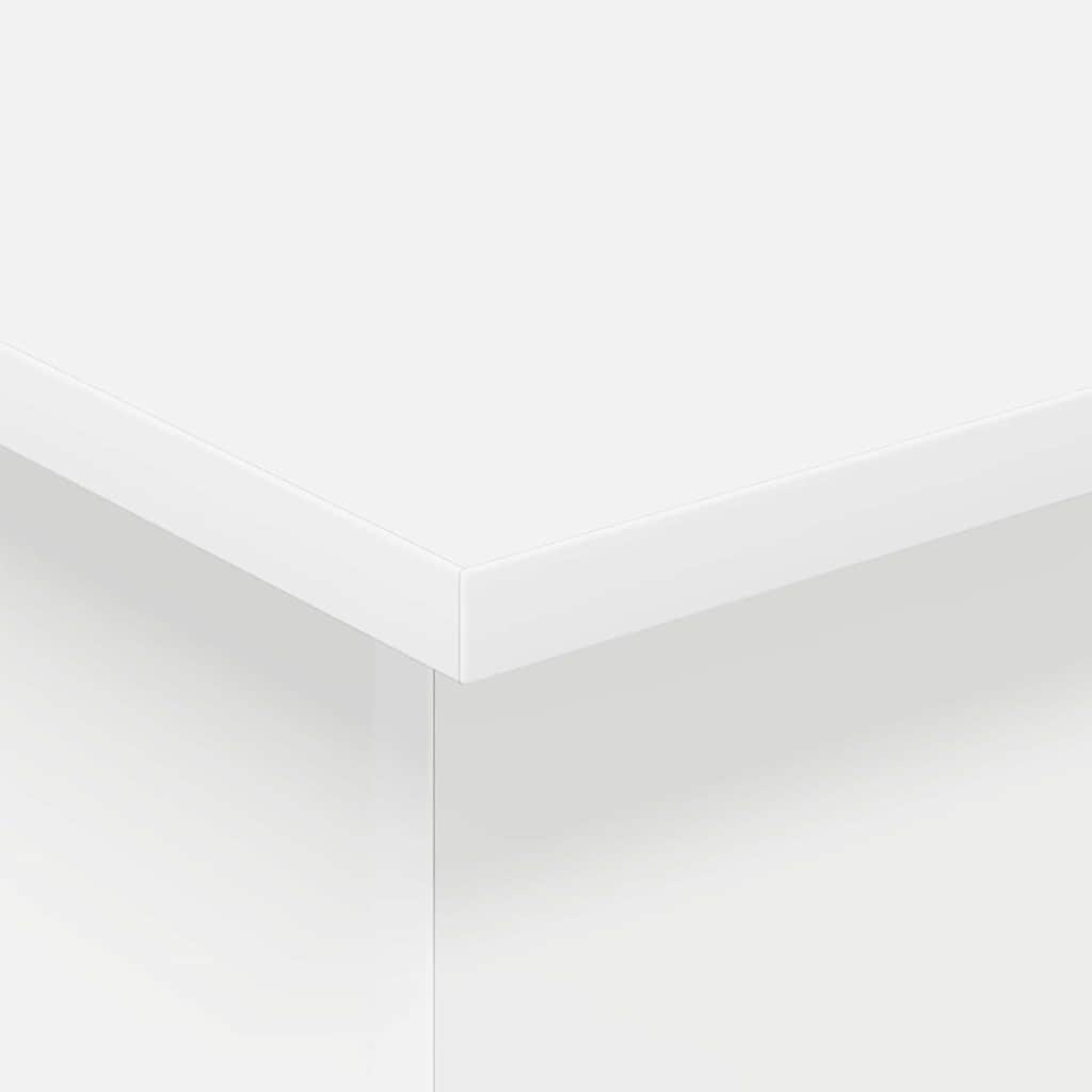 vidaXL End Table White 44.5 x 45 x 55 cm Engineered Wood