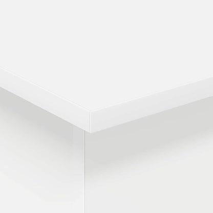 vidaXL End Table White 44.5 x 45 x 55 cm Engineered Wood