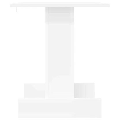vidaXL End Table White 44.5 x 45 x 55 cm Engineered Wood