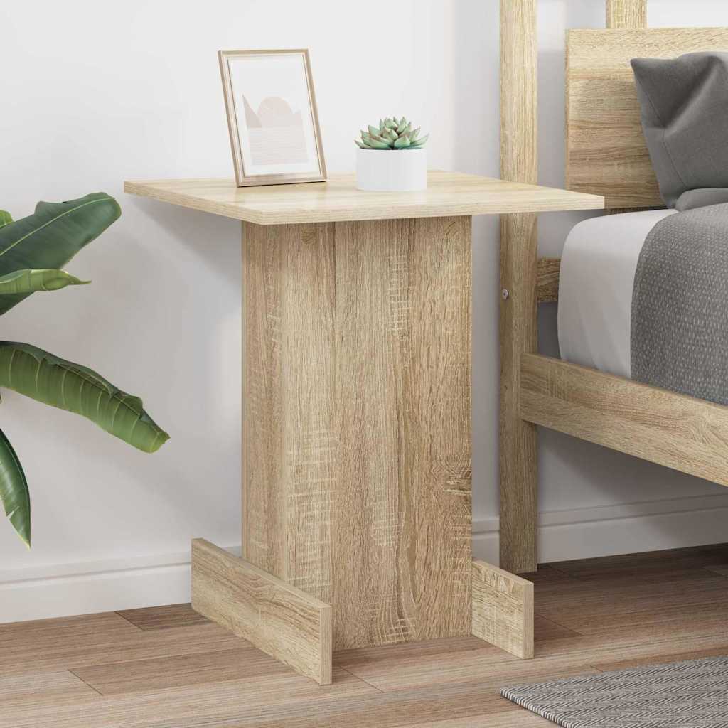 vidaXL End Table Sonoma Oak 44.5 x 45 x 55 cm Engineered Wood