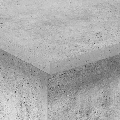 vidaXL End Table Concrete Grey 44.5 x 45 x 55 cm Engineered Wood