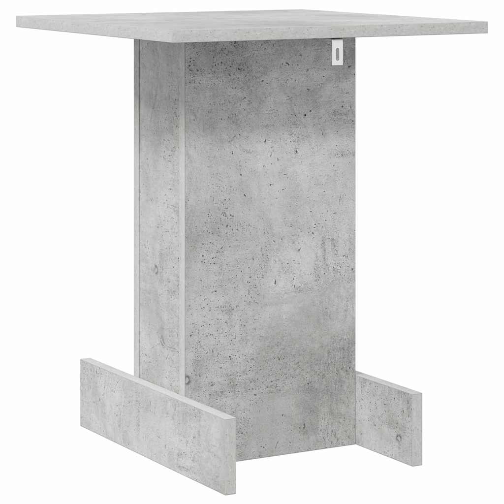 vidaXL End Table Concrete Grey 44.5 x 45 x 55 cm Engineered Wood