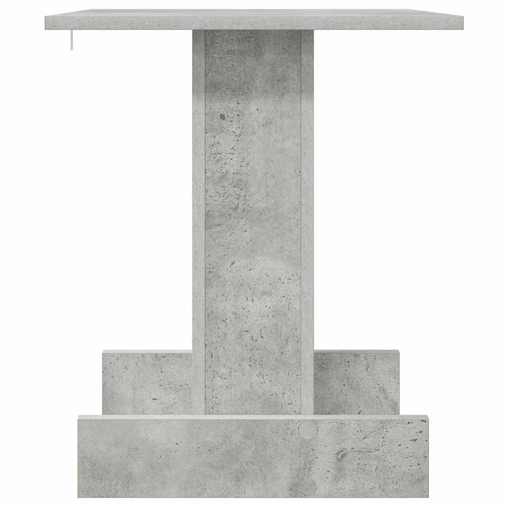 vidaXL End Table Concrete Grey 44.5 x 45 x 55 cm Engineered Wood