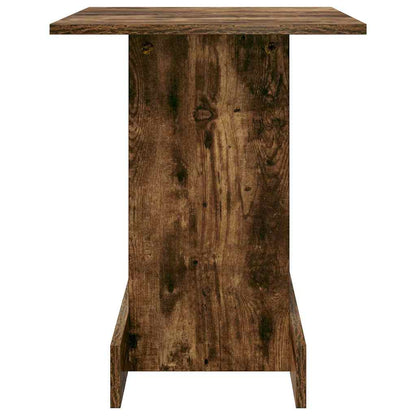 vidaXL End Table Smoked Oak 44.5 x 45 x 55 cm Engineered Wood