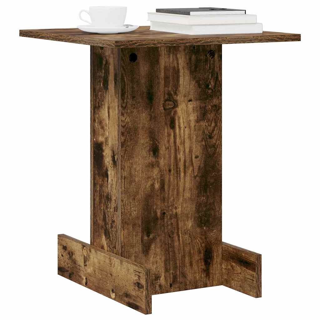 vidaXL End Table Smoked Oak 44.5 x 45 x 55 cm Engineered Wood