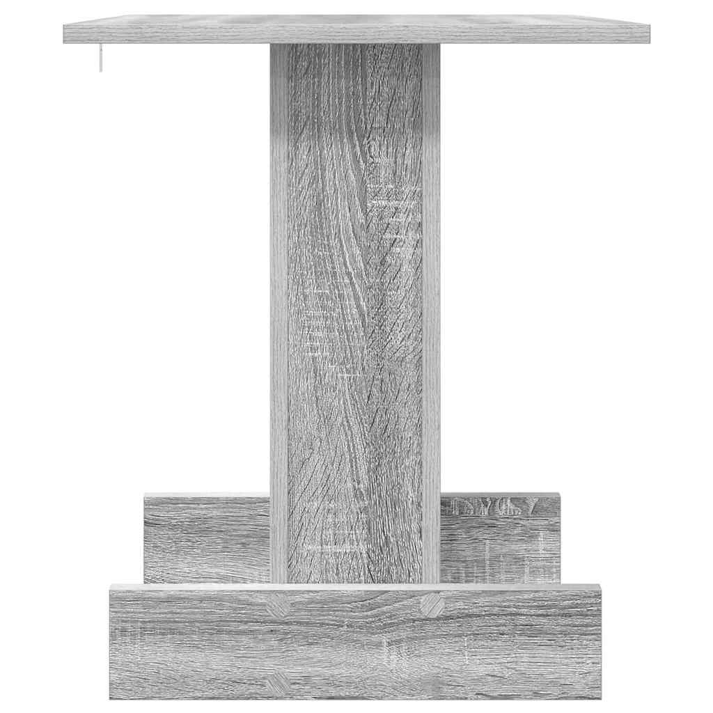 vidaXL End Table Grey Sonoma 44.5 x 45 x 55 cm Engineered Wood