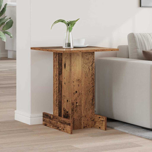 vidaXL End Table Old Wood 44.5 x 45 x 55 cm Engineered Wood