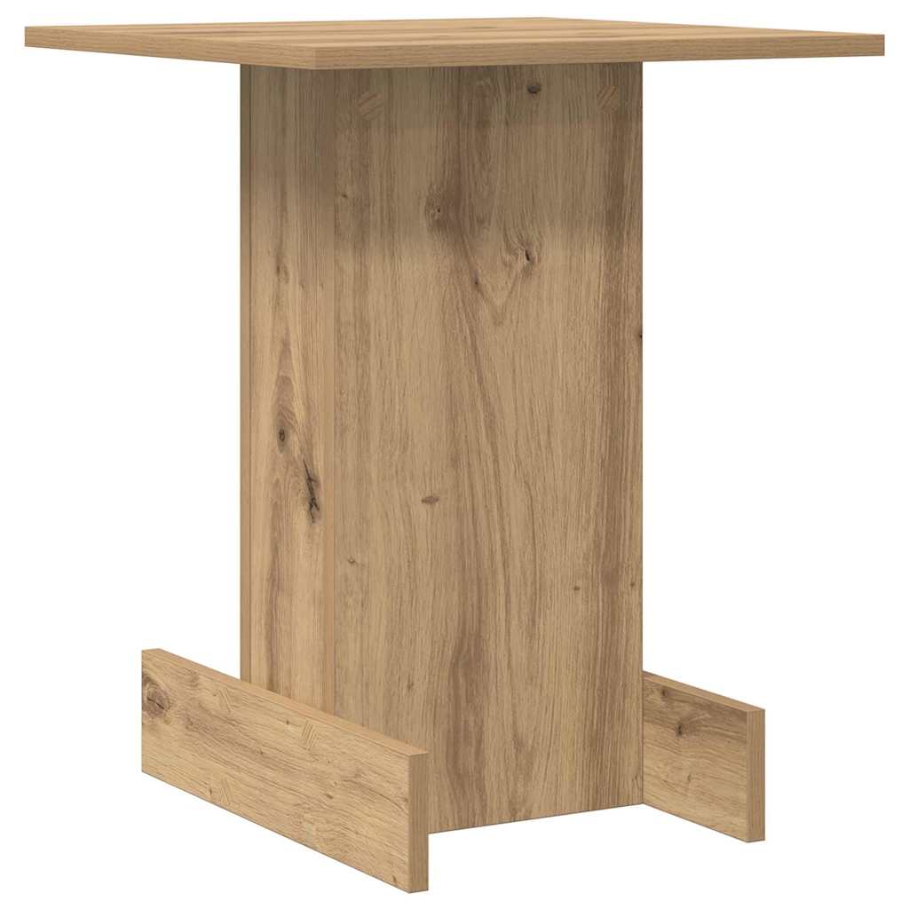 vidaXL End Table Artisan Oak 44.5 x 45 x 55 cm Engineered Wood