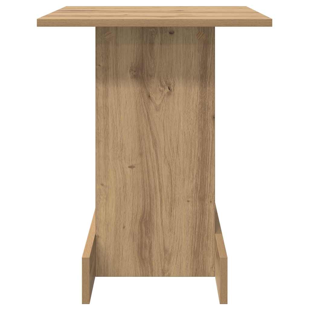 vidaXL End Table Artisan Oak 44.5 x 45 x 55 cm Engineered Wood