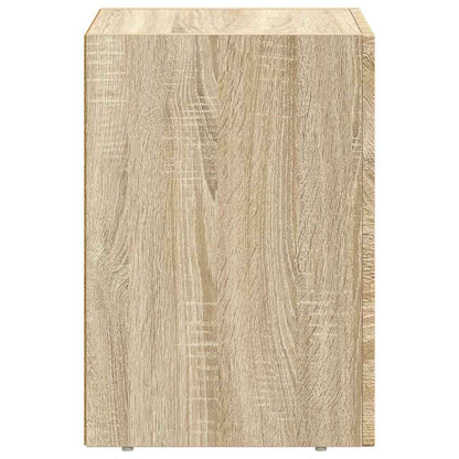 vidaXL Bedside Table ELST 2 pcs Sonoma Oak 29.5 x 33.5 x 50 cm