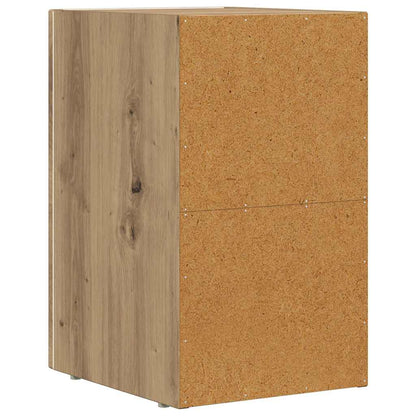 vidaXL Bedside Table ELST Artisan Oak 29.5 x 33.5 x 50 cm