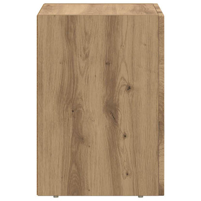 vidaXL Bedside Table ELST Artisan Oak 29.5 x 33.5 x 50 cm