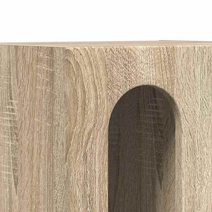 vidaXL Bedside Table ELST Sonoma Oak 40 x 35 x 50 cm Engineered Wood