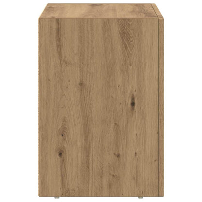 vidaXL Bedside Table ELST Artisan Oak 40 x 35 x 50 cm Engineered Wood