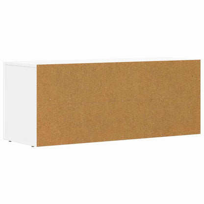 vidaXL TV Cabinet ELST 100 x 35 x 40 cm White Engineered Wood