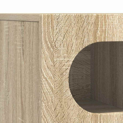 vidaXL TV Cabinet ELST 100 x 35 x 40 cm Sonoma Oak Engineered Wood