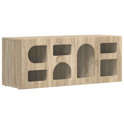 vidaXL TV Cabinet ELST 100 x 35 x 40 cm Sonoma Oak Engineered Wood