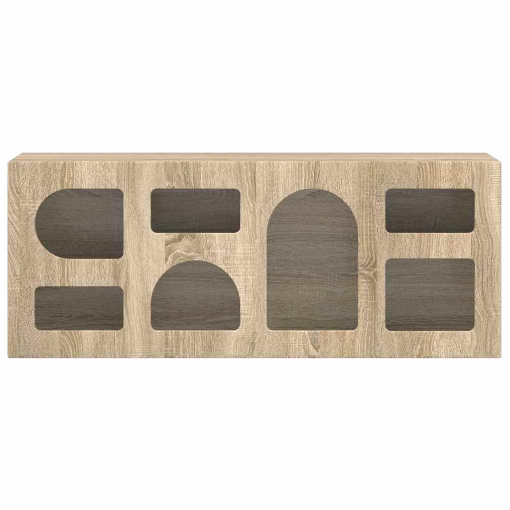 vidaXL TV Cabinet ELST 100 x 35 x 40 cm Sonoma Oak Engineered Wood