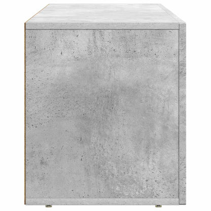 vidaXL TV Cabinet ELST 100 x 35 x 40 cm Concrete Grey Engineered Wood