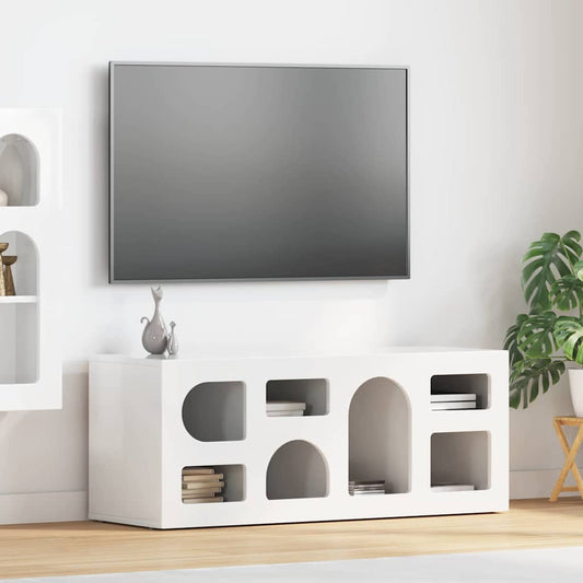 vidaXL TV Cabinet ELST 100 x 35 x 40 cm High Gloss White