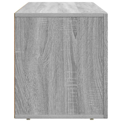 vidaXL TV Cabinet ELST 100 x 35 x 40 cm Grey Sonoma Engineered Wood