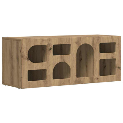vidaXL TV Cabinet ELST 100 x 35 x 40 cm Artisan Oak Engineered Wood