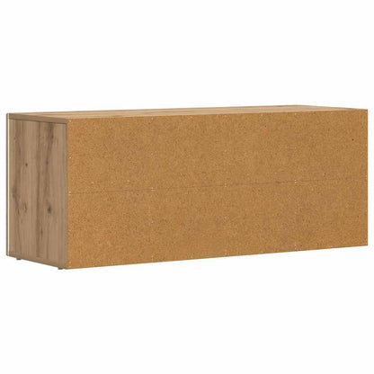 vidaXL TV Cabinet ELST 100 x 35 x 40 cm Artisan Oak Engineered Wood