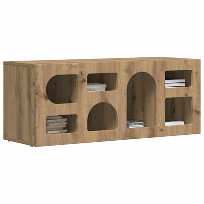 vidaXL TV Cabinet ELST 100 x 35 x 40 cm Artisan Oak Engineered Wood